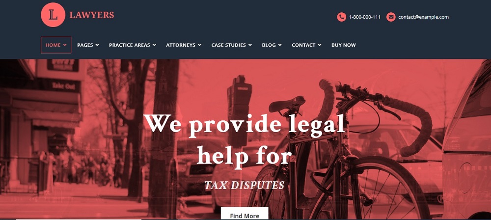 Lawyer Website Design Inspirations
