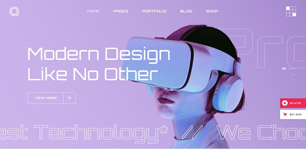 Website Design Idea For IT Company