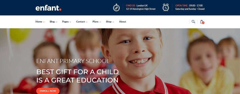 website design ideas for school