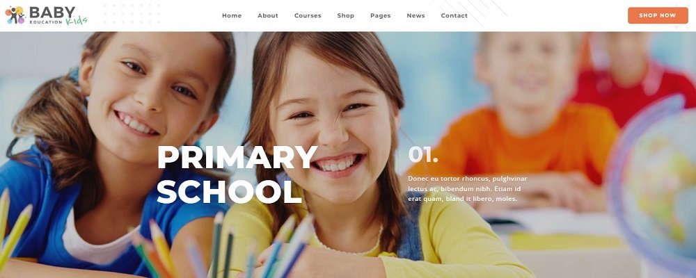 website design ideas for school