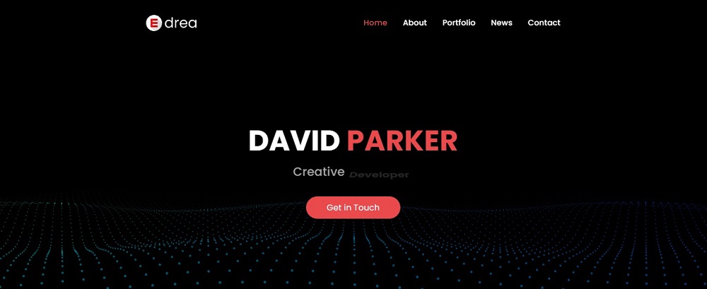 Portfolio Website Design Ideas