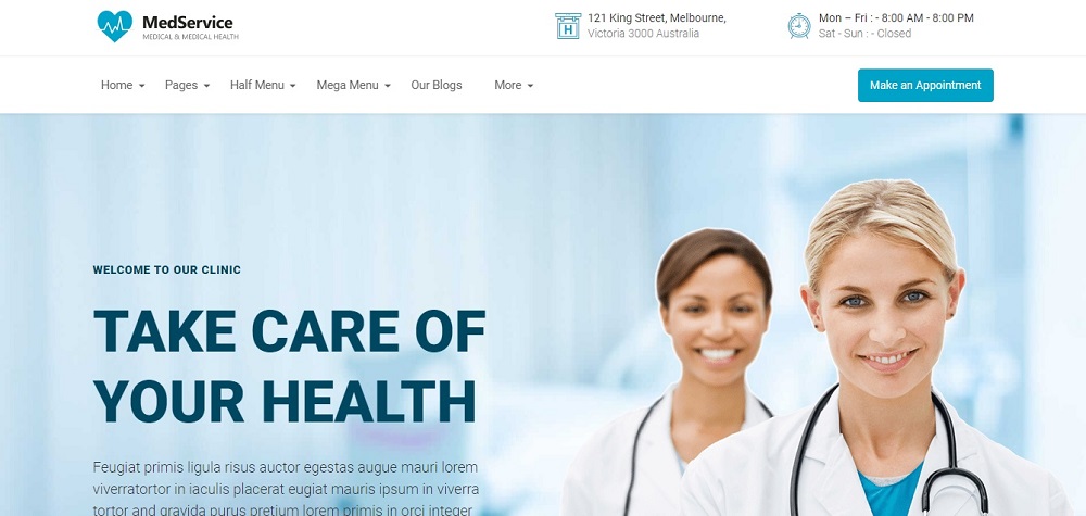 Hospital Website Design Ideas