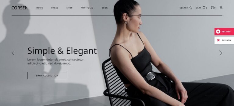 Clothing Website Design Ideas