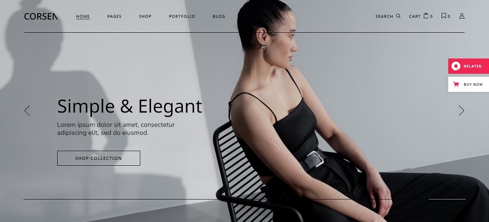 Clothing Website Design Ideas