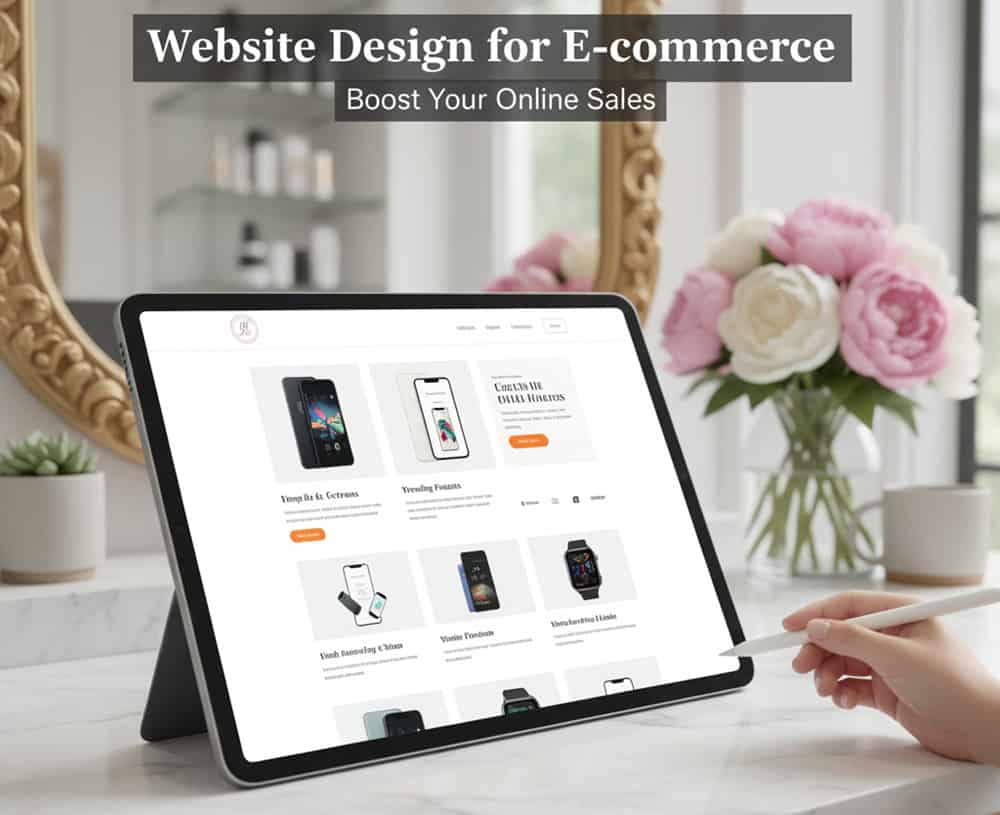 Website Design for E-commerce