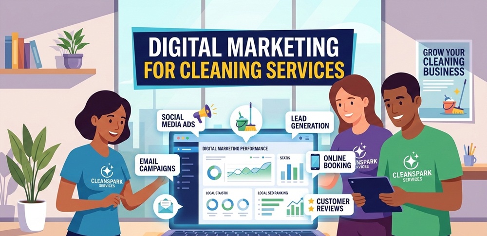 Digital Marketing for Cleaning Services