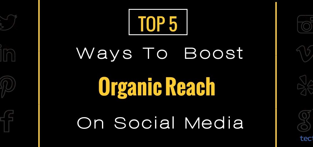 Top 5 Ways To Boost Organic Reach On Social Media