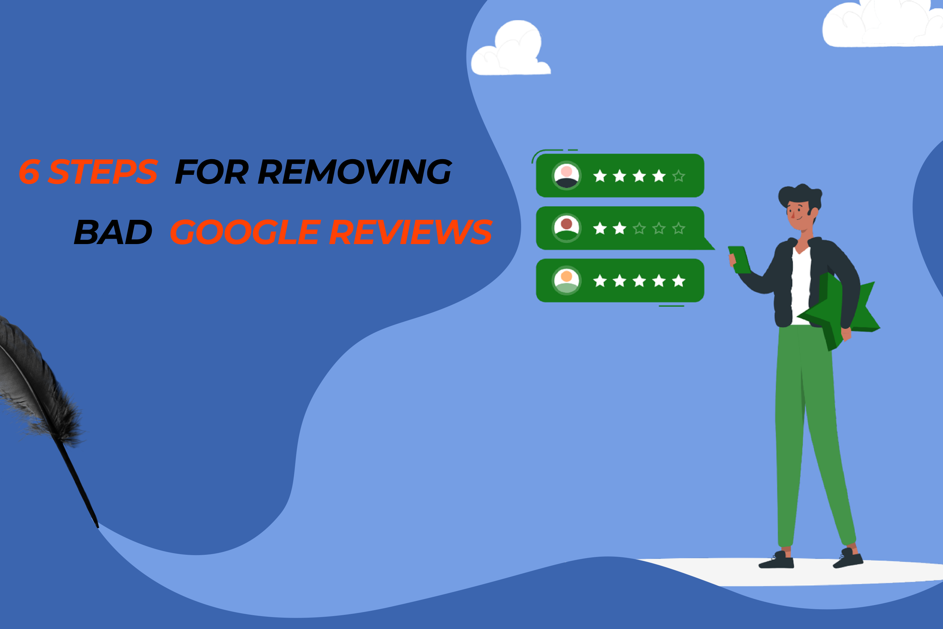 removing a bad review from google