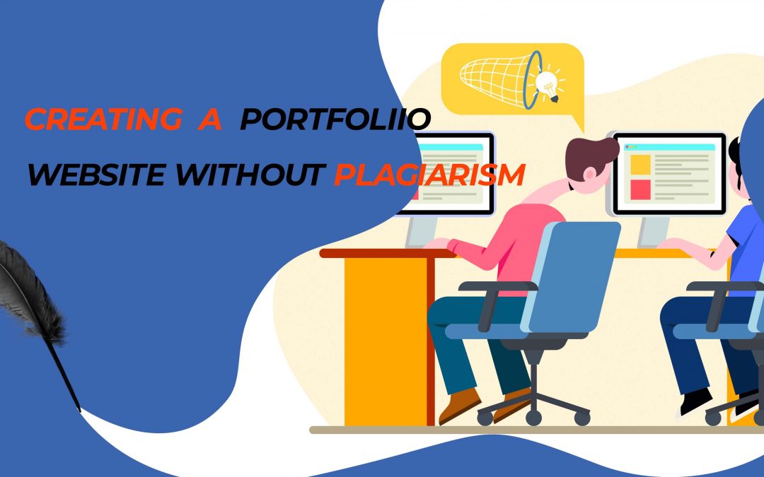 Creating a Portfolio Website without Plagiarism