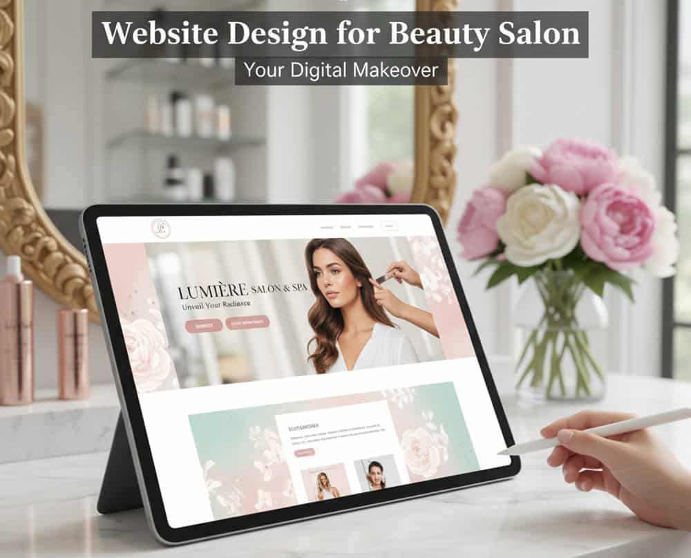 Website Design for Beauty Salon