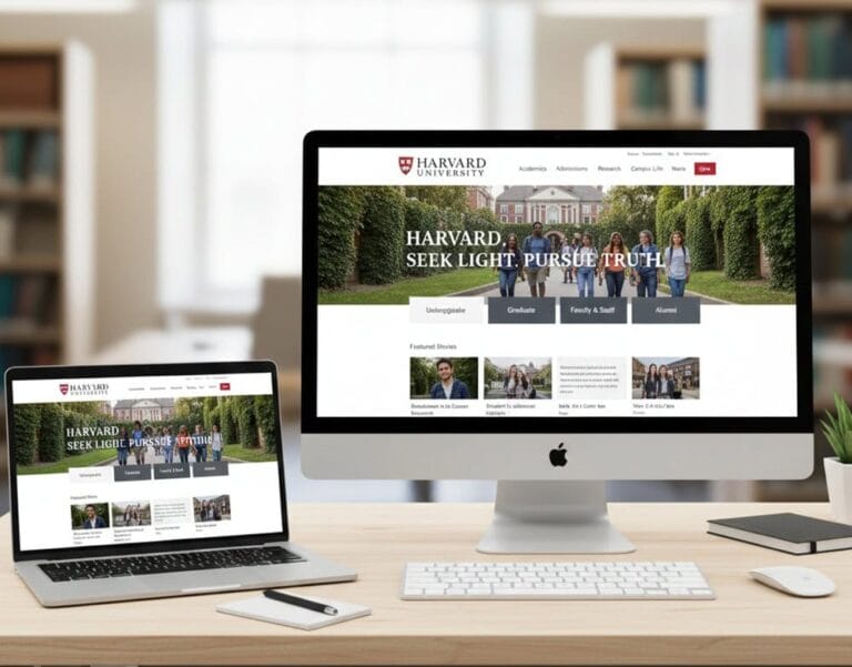 Website Design for University