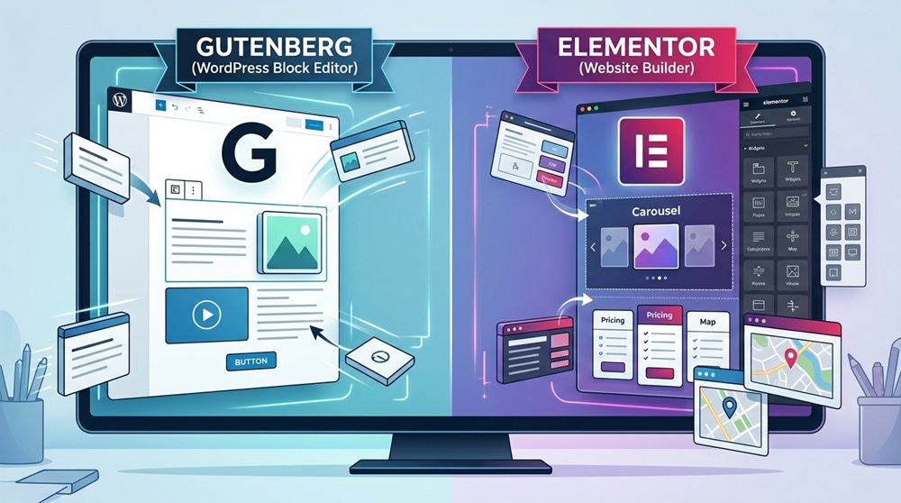 Elementor vs Gutenberg